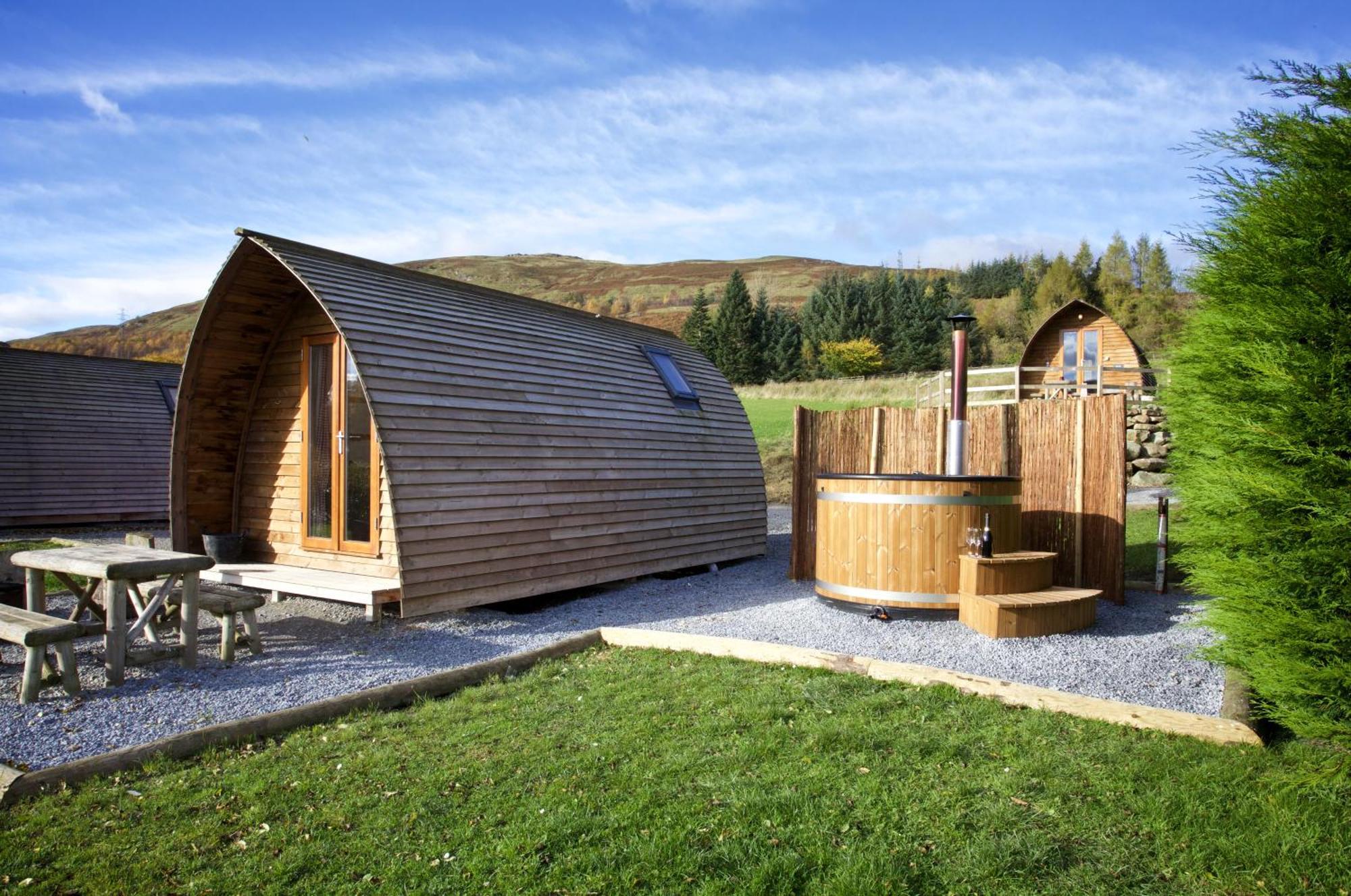 Loch Tay Highland Lodges And Glamping Park Morenish Eksteriør bilde