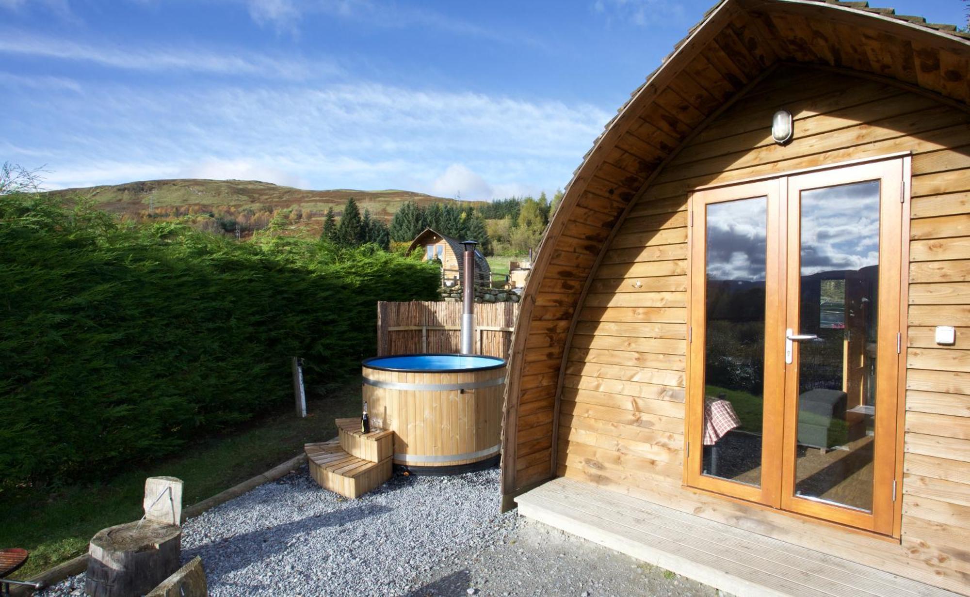 Loch Tay Highland Lodges And Glamping Park Morenish Eksteriør bilde
